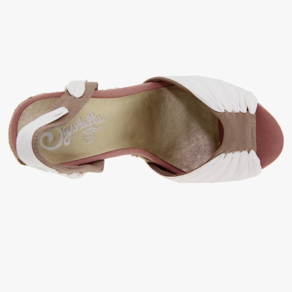 Seychelles Arden Espadrilles Wedge Sandals in White - Picture 4 of 14